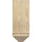 Ekena Millwork Westlake Arts and Crafts Rough Sawn Bracket w/ Offset Brace, Douglas Fir, 8"W x 20"D x 20"H BKT0806X20X20WTL03RDF - alternate 4